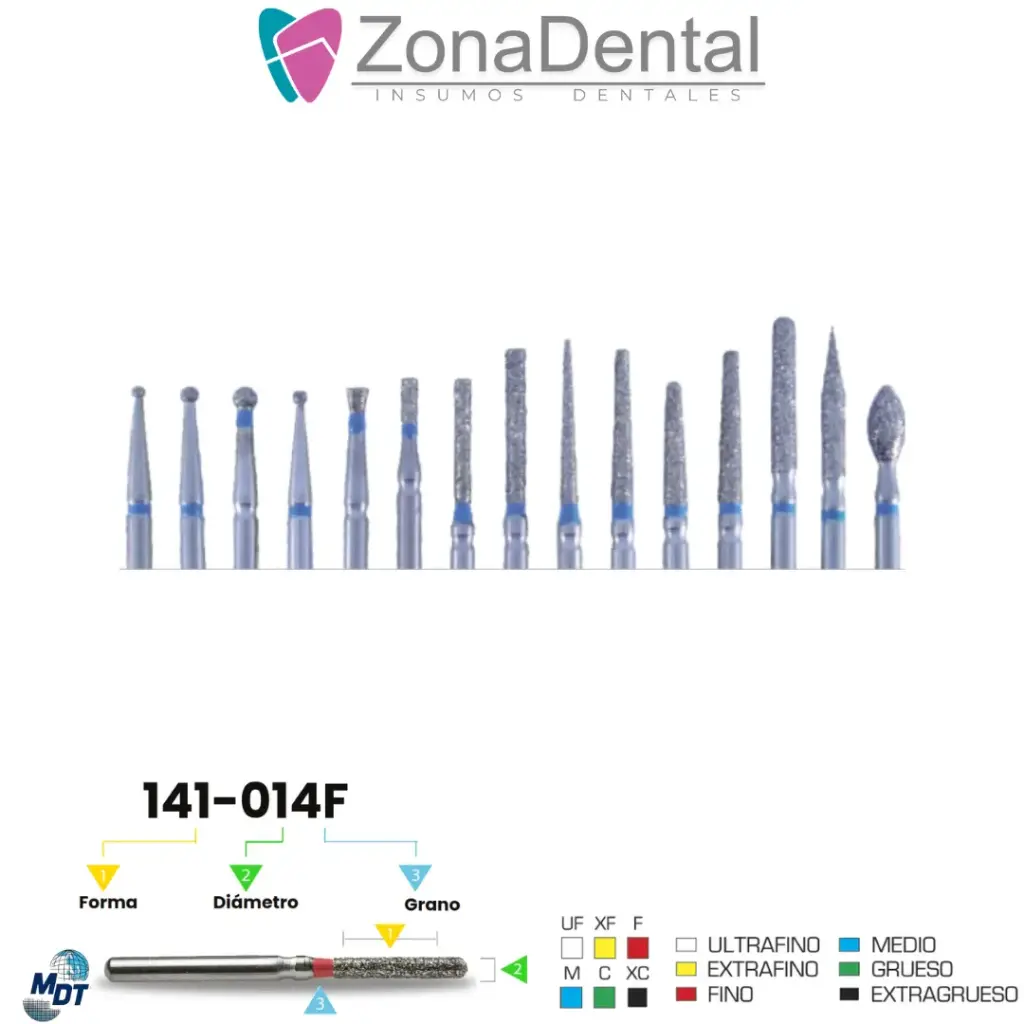 FRESA DIAMANTE KIT BASICO MDT
