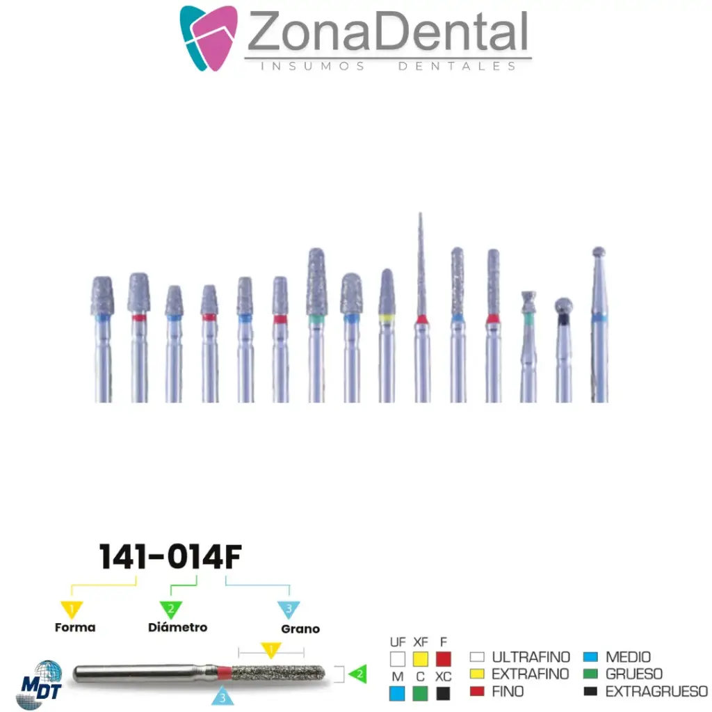 FRESA DIAMANTE KIT INCRUSTACIONES MDT