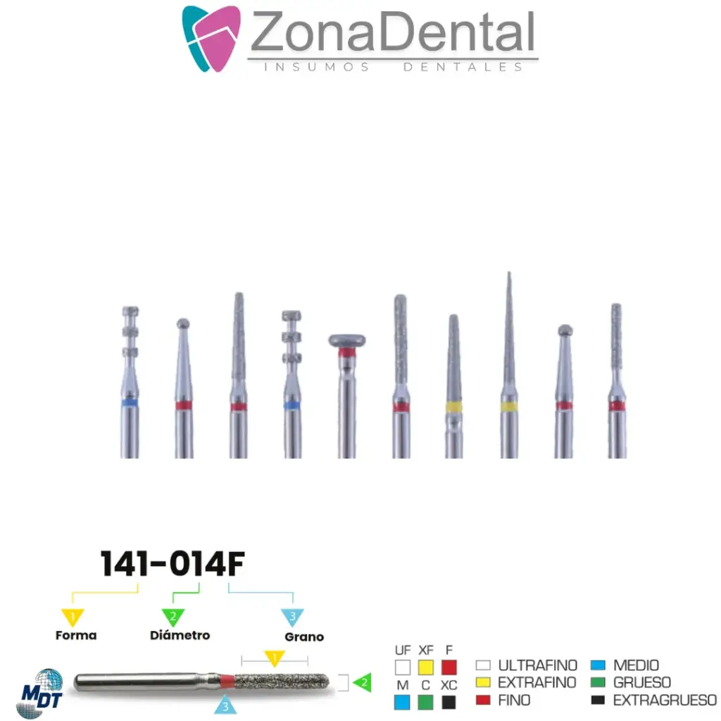FRESA DIAMANTE KIT CARILLAS MDT