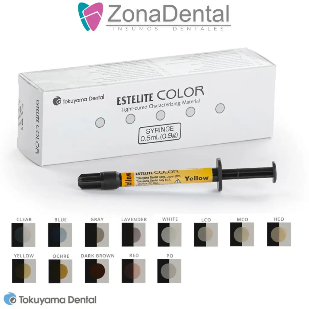 ESTELITE COLOR RESINA COLORACION 0.9g TOKUYAMA (Clear)