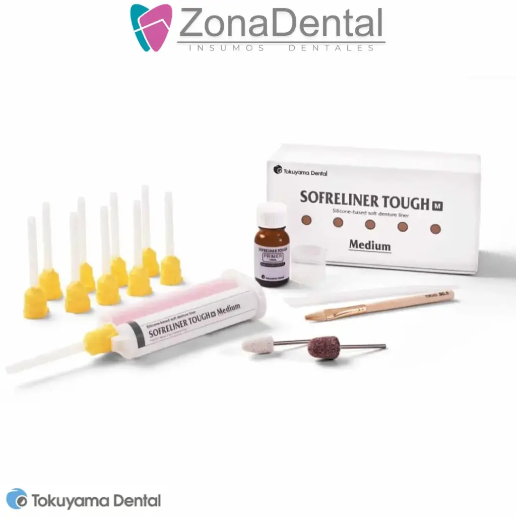 SOFRELINER TOUGHT MEDIUM 52g + Primer 10ml TOKUYAMA